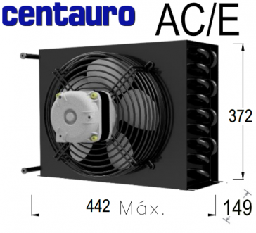 Condenseur à air AC/E 130/2.69 - OEM 314 - de Centauro