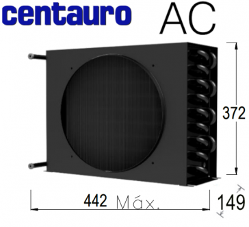 Condenseur à air AC 130/2.69 - OEM 314 - de Centauro