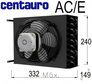 Condenseur à air AC/E 120/1.09 - OEM 409 - de Centauro