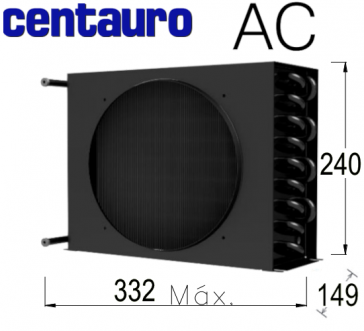 Condenseur à air AC 120/1.09 - OEM 409 - de Centauro