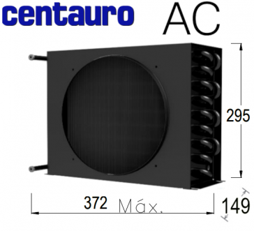 Luftgekühlter Verflüssiger AC 125/2.00 - OEM 411 - von Centauro