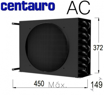 Condenseur à air AC 130/2.95 - OEM 414 - de Centauro