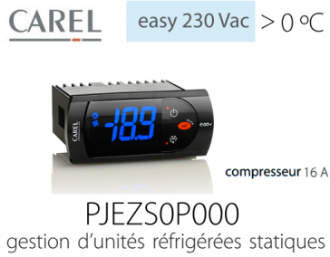 Régulateur Easy PJEZS0P000 de Carel