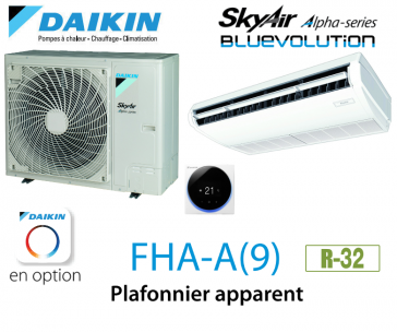 Daikin Plafonnier apparent Alpha FHA100A monophasé