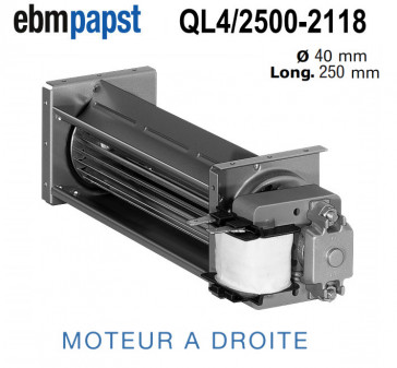 Ventilateur Tangentiel QL4/2500-2118 de EBM-PAPST