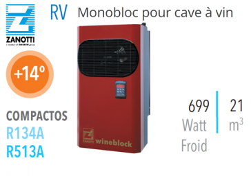 Monobloc pour cave à vin RCV101002E de Zanotti