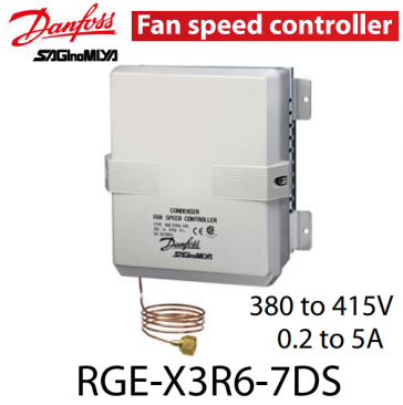 Variateur de vitesse du ventilateur RGE-X3R6-7DS de Danfoss