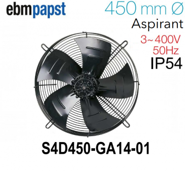 EBM-PAPST Axiale ventilator S4D450-GA14-01
