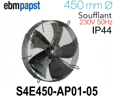 Ventilateur hélicoïde S4E450-AP01-05 de EBM-PAPST
