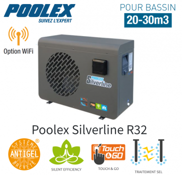 Pompe à chaleur Poolex Silverline 55 -  R32
