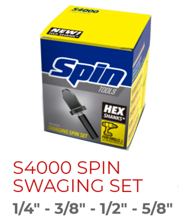 Embouts pour perceuses et tournevis S4000 de Spin Tools
