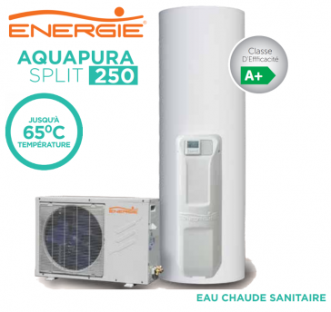 Warmtepomp AQUAPURA SPLIT 250 I van Energie