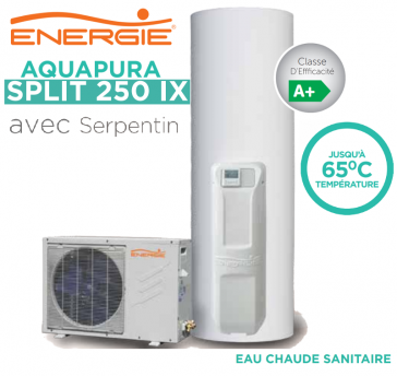 Warmtepomp AQUAPURA SPLIT 250 IX van Energie