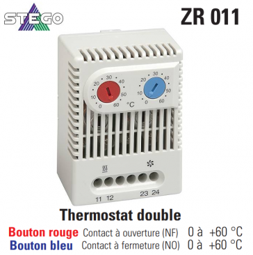Thermostat double ZR 011 de Stego