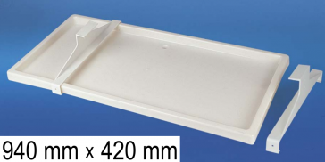 Bac de condensats universel en plastique TCCW-94