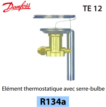 Elément thermostatique TEN 12 - 067B3232 - R134a Danfoss