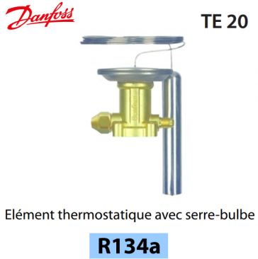 Thermostatisches Element TEN 20 - 067B3292 - R134a Danfoss