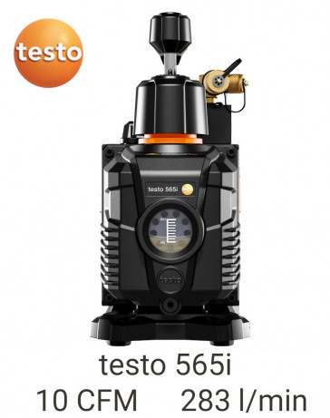 Testo 565i - Pompe à vide connectée pour des tirages au vide automatisés avec test de maintien intégré, 10 CFM (283 l/min)