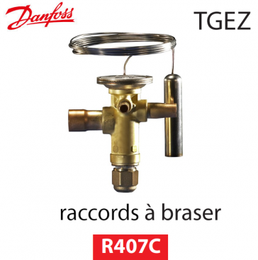 Détendeur thermostatique TGEZ 10 - 067N4002 - R407C Danfoss