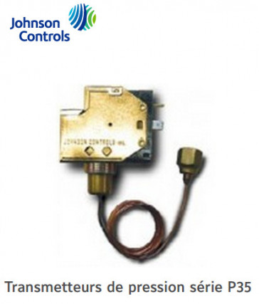 Transmetteurs de pression P35AC-9100  "Johnson Controls"