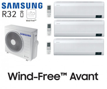 Samsung Wind-Free Avant Tri-Split AJ068TXJ3KG + 2 AR07TXEAAWK + 1 AR12TXEAAWK