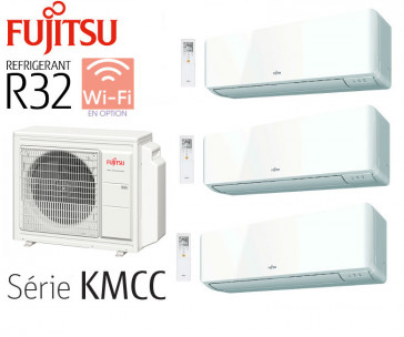 Fujitsu Tri-Split Muraux AOY71M3-KB + 2 ASY20MI-KMCC + 1 ASY35MI-KMCC