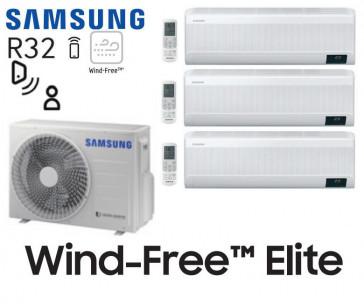Samsung Wind-Free Elite Tri-Split AJ052TXJ3KG + 3 AR07TXCAAWKN 