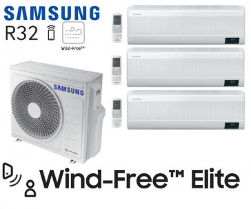 Samsung Wind-Free Elite Tri-Split AJ068TXJ3KG + 2 AR07TXCAAWKN + 1 AR12TXCAAWKN