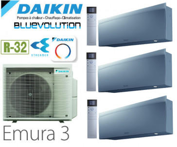 Daikin Emura 3 Trisplit 5MXM90A + 2 FTXJ20AS + 1 FTXJ50AS - R32