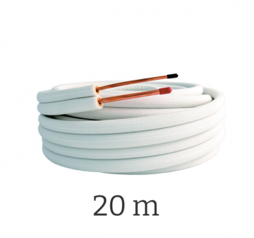 Liaisons frigorifiques 1/4" - 1/2" de 20 m
