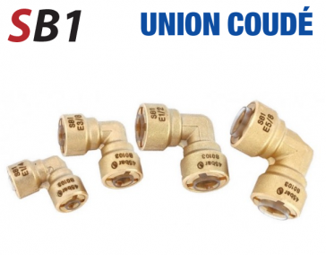 Union 90° rapide 3/8"