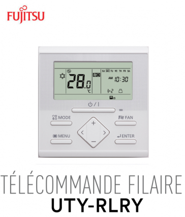 Télécommande filaire UTY-RLRY de Fujitsu
