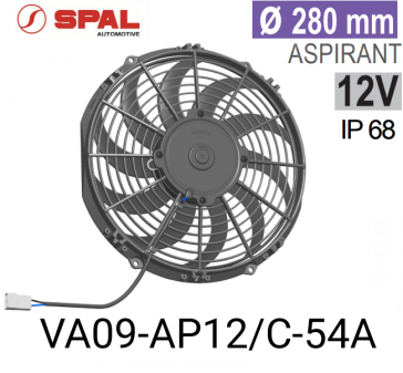 SPAL VA09-AP12/C-54A ventilator