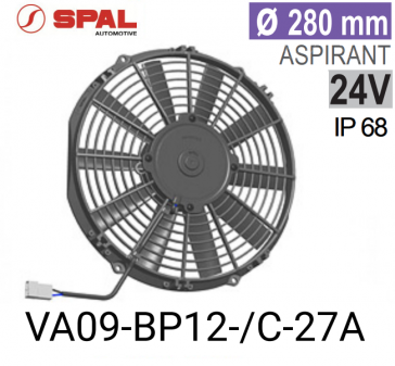 Ventilateur VA09-BP12-/C-27A de SPAL