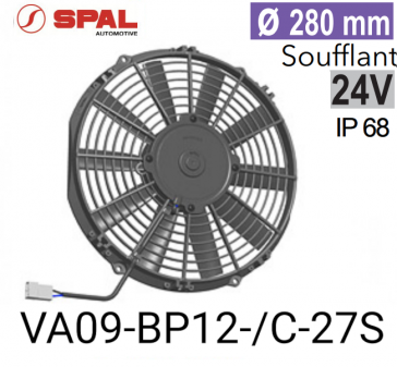 SPAL VA09-BP12-/C-27S ventilator