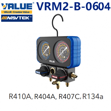 2-Wege-Manifold mit Schauglas VRM2-B-0604 von Value  