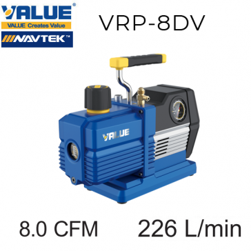 Pompe à vide double étage VRP-8DV de VALUE