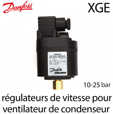 Régulateur de vitesse pour ventilateur de condenseur XGE-4C Danfoss