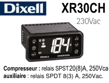 Régulateur digital XR30CH-5N0C1 de Dixell