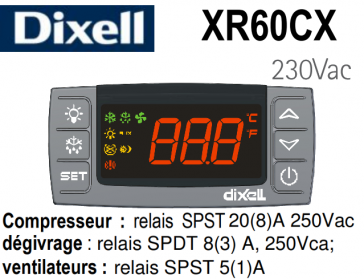 Digitaler Regler XR60CX-5N0C1 von Dixell