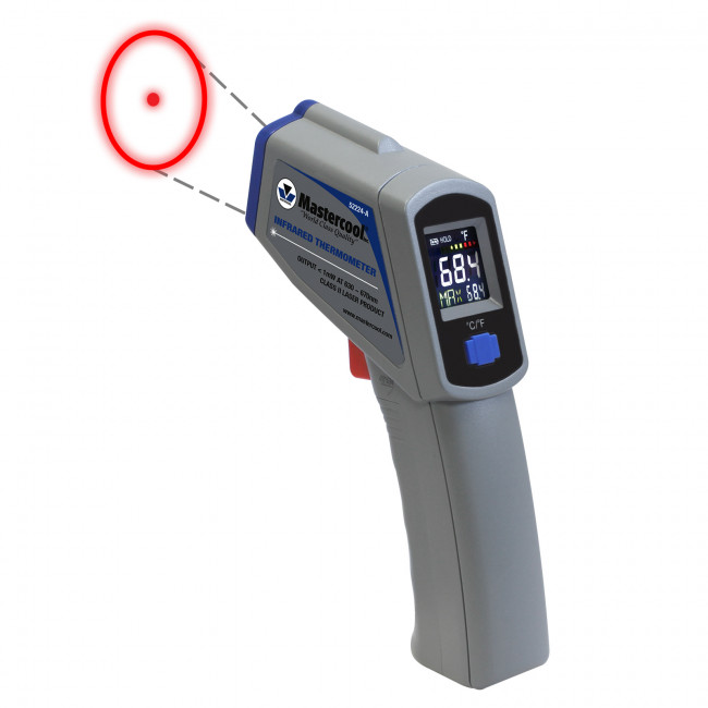 Thermomètre digital infrarouge à laser simple (+ fonctions hygromètre et  psychromètre)