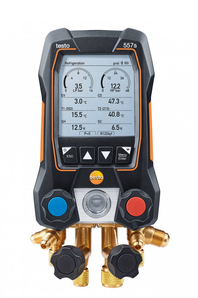 testo 557s kit Smart Vide Manifold électronique intelligent avec