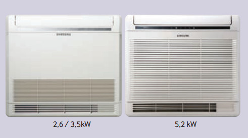 Console au sol Samsung modèle AC035RNJDKG