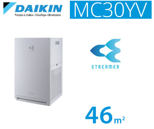 Purificateur d'air MCK55W 330 m³/h Blanc Daikin