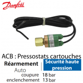 Pressostat Cartouche ACB-2UB506W - 061F7506 Danfoss 
