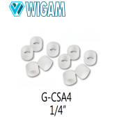 Kit de 10 joints en téflon 1/4” pour flexibles CSA de Wigam