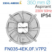 Ventilateur hélicoïde FN035-4EK.0F.V7P2 de Ziehl-Abegg