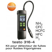 Testo 316-4 - Detecteur de fuite de réfrigérant - spécial ammoniaque