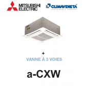 Ventilo-convecteur Cassette 4 voies a-CXW 2T 0702 + VANNE À 3 VOIES