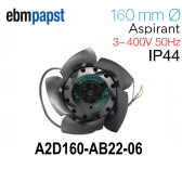 Axialventilator A2D160-AB22-06 von EBM-PAPST 